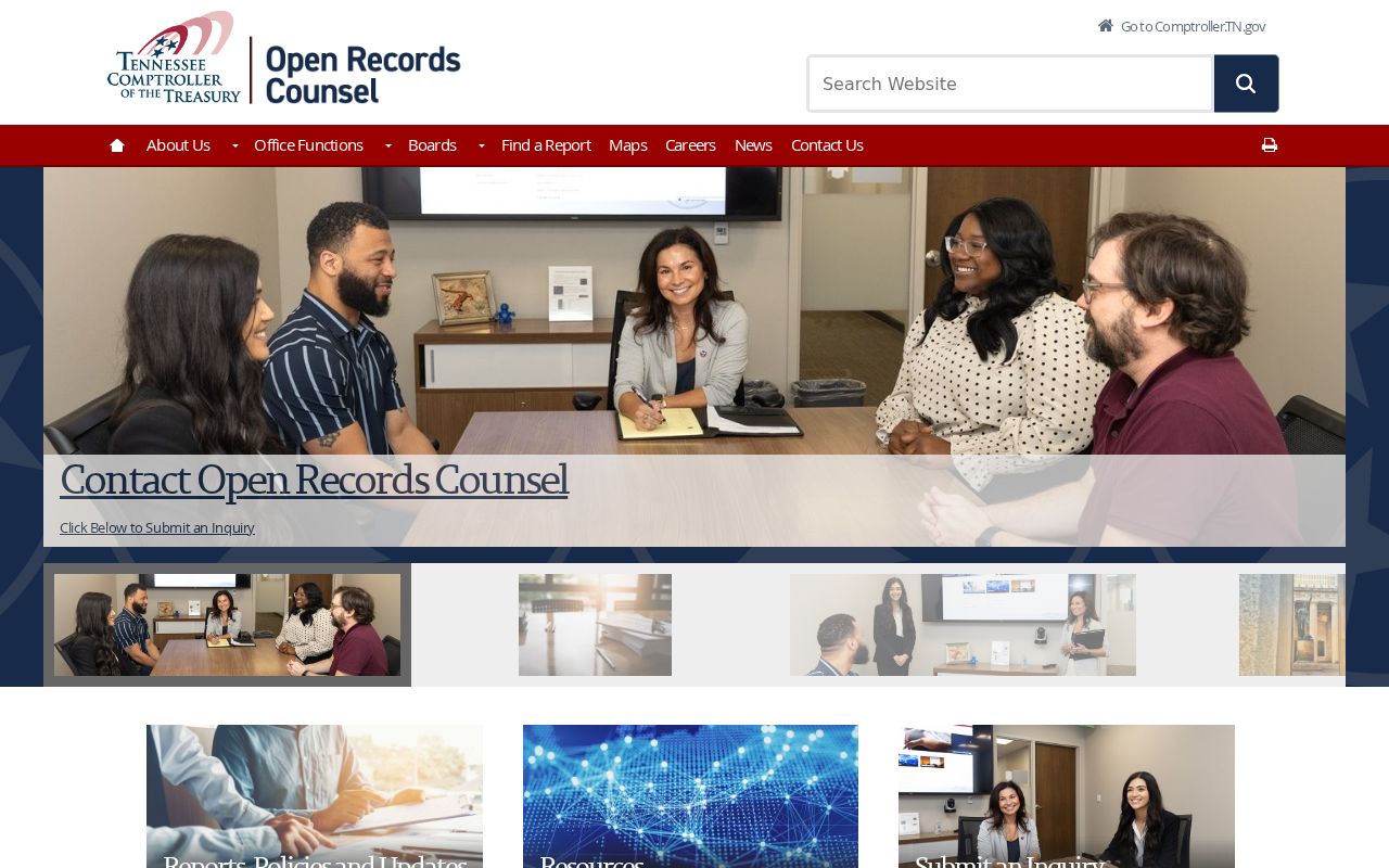 Macon County criminal record request guidance under TPRA